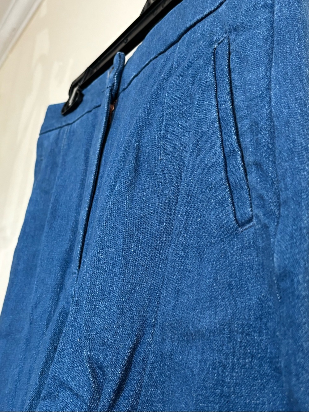 Pants droit Martin baby blue Sezane - Picture 6 of 8